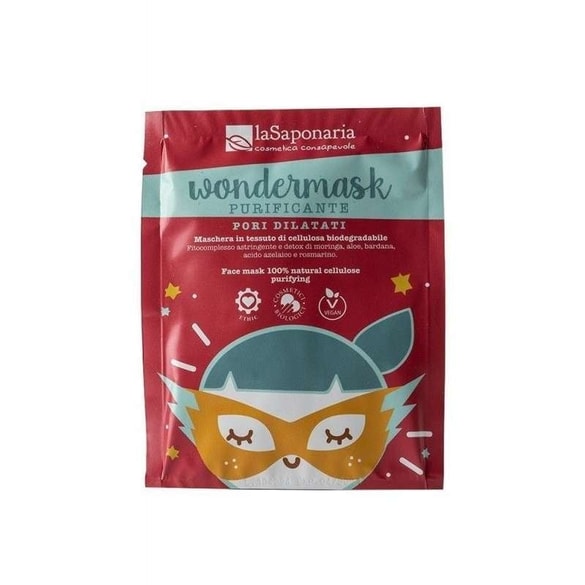 Čisticí pleťová maska "Wondermask" laSaponaria - 10 ml